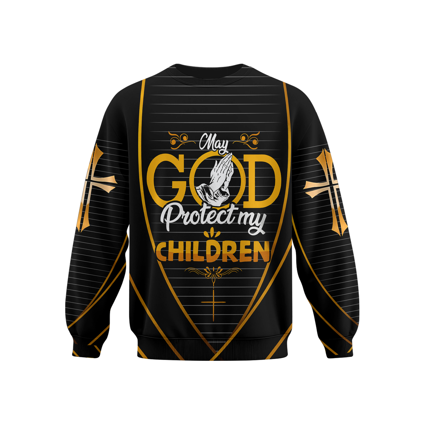 Religious Prayer Hoodie – God Protect My Children Christian Zip Hoodie, easychoo.com