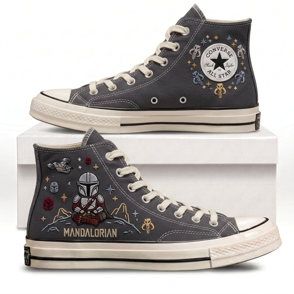 Star Wars Hand-Embroidered Converse Chuck Taylor 1970s - All Star Classic