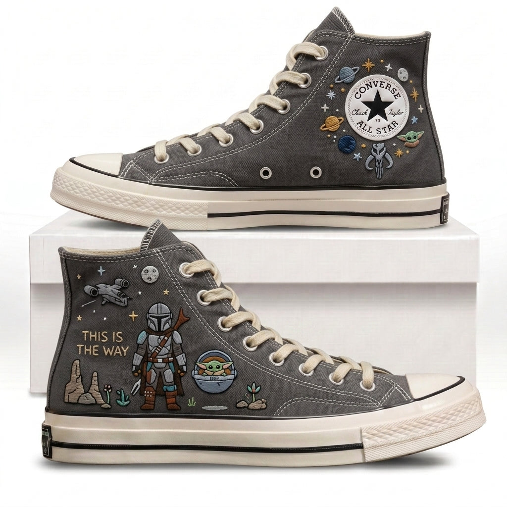Star Wars Hand-Embroidered Converse Chuck Taylor 1970s - All Star Classic