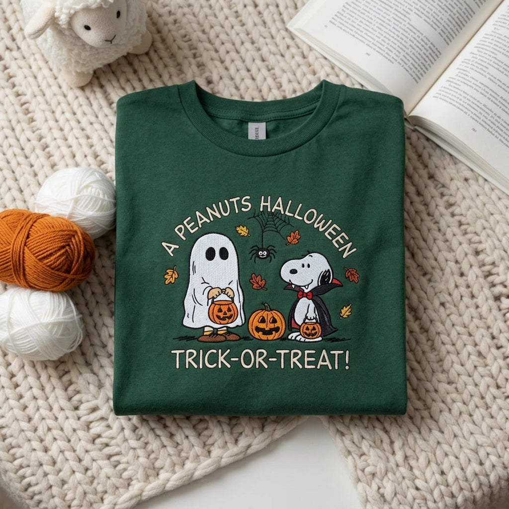 Custom Embroidered Snoopy T-Shirt, Sweatshirt, Hoodie