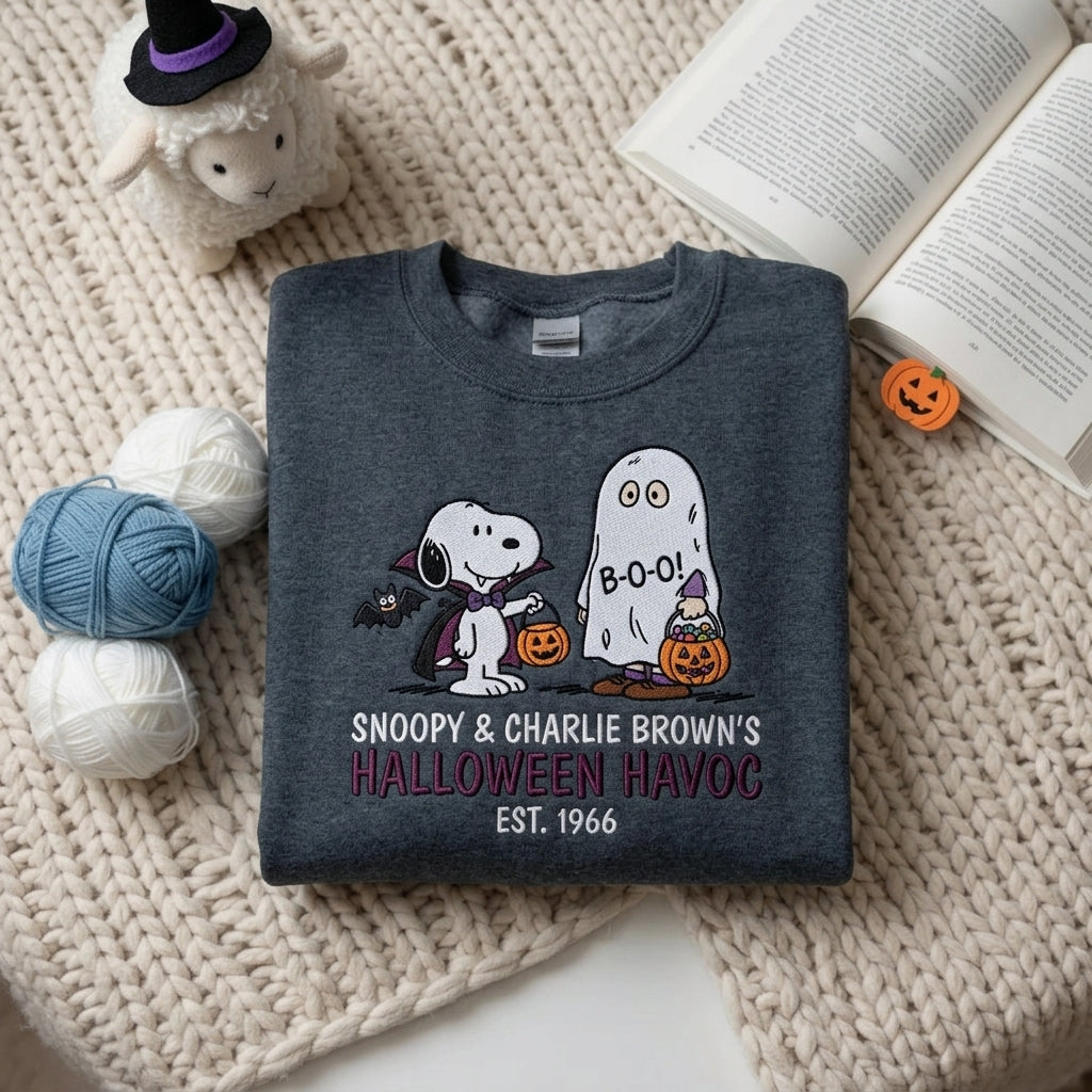 Custom Embroidered Snoopy T-Shirt, Sweatshirt, Hoodie