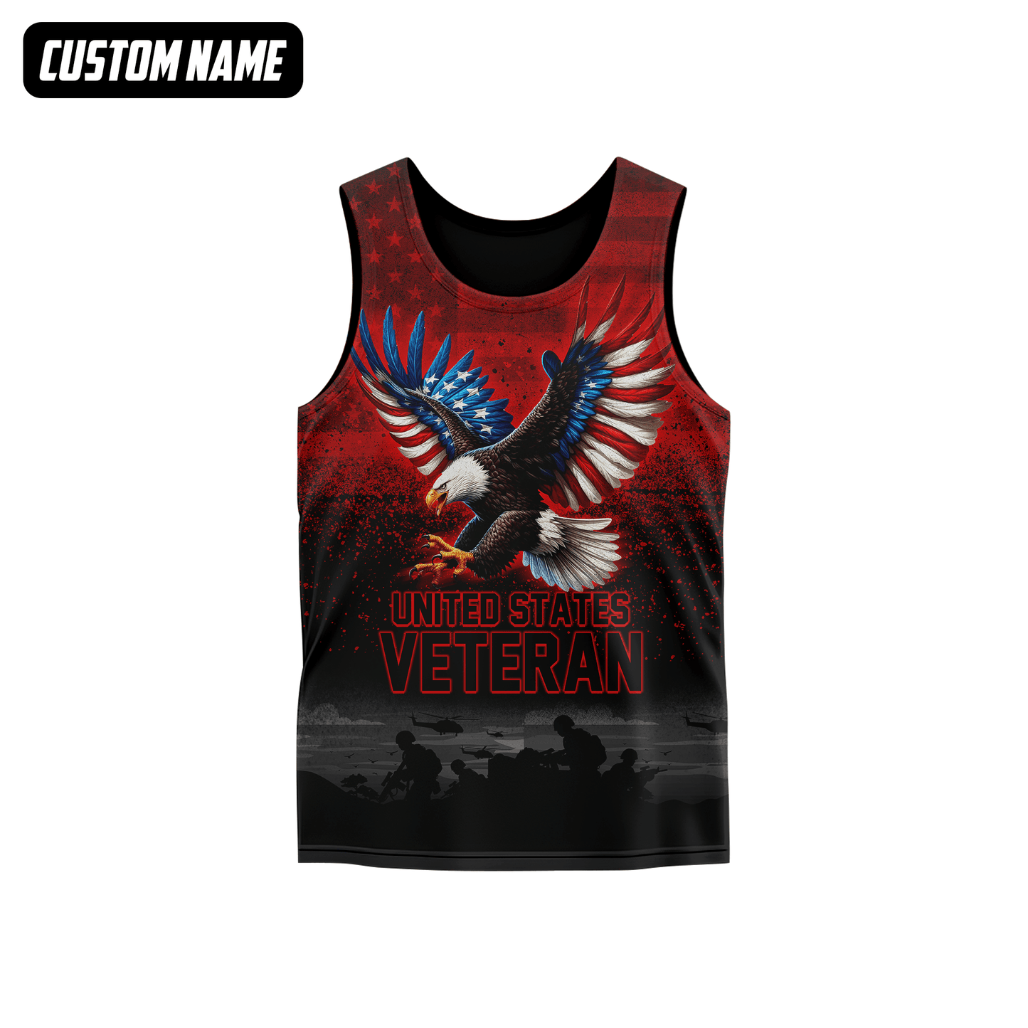 U.S. Veteran Hoodie – All Gave Some Some Gave All, Eagle with Flag Wings Zip Up, easychoo.com