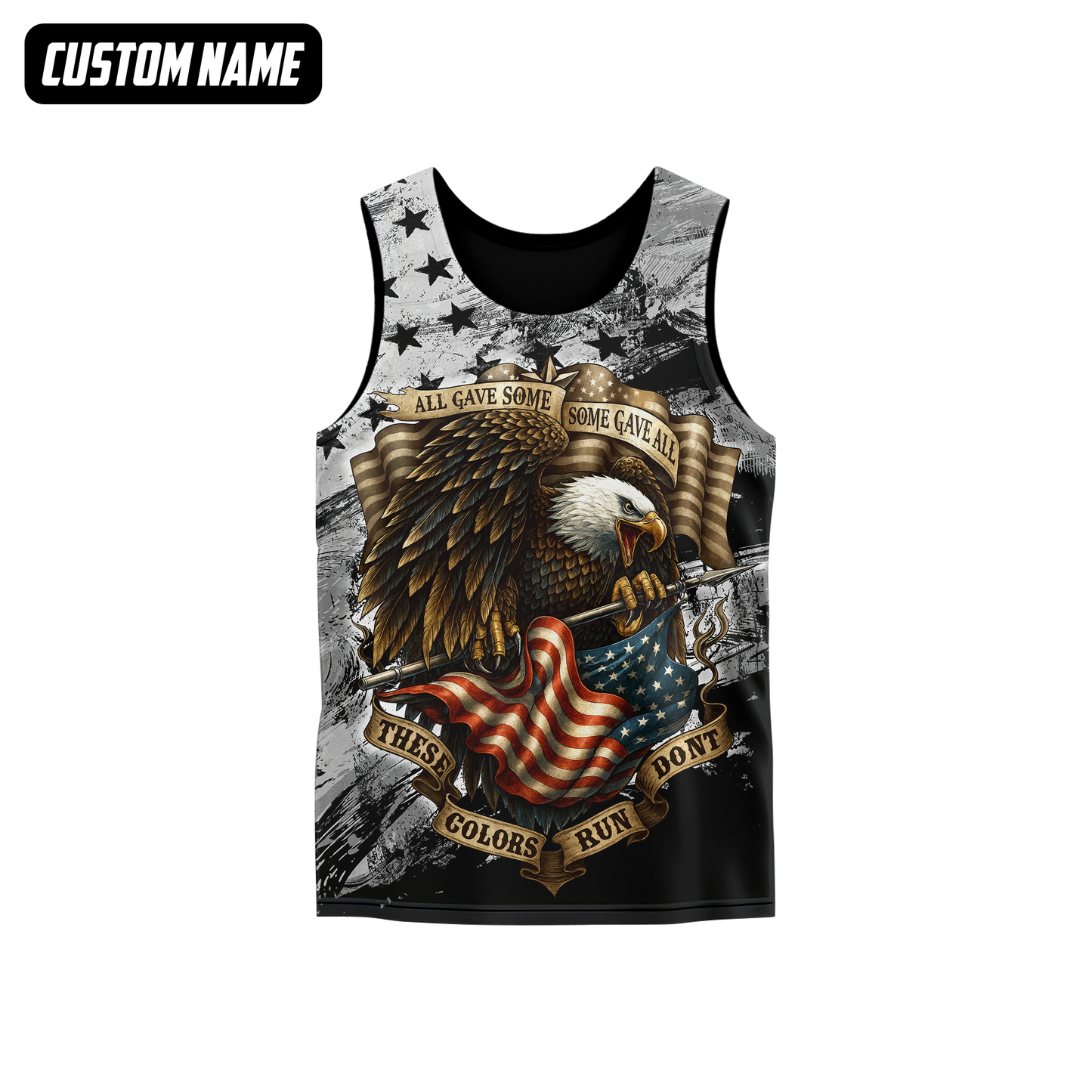 All Gave Some Some Gave All Hoodie – These Colors Don’t Run, U.S. Veteran Eagle Hoodie