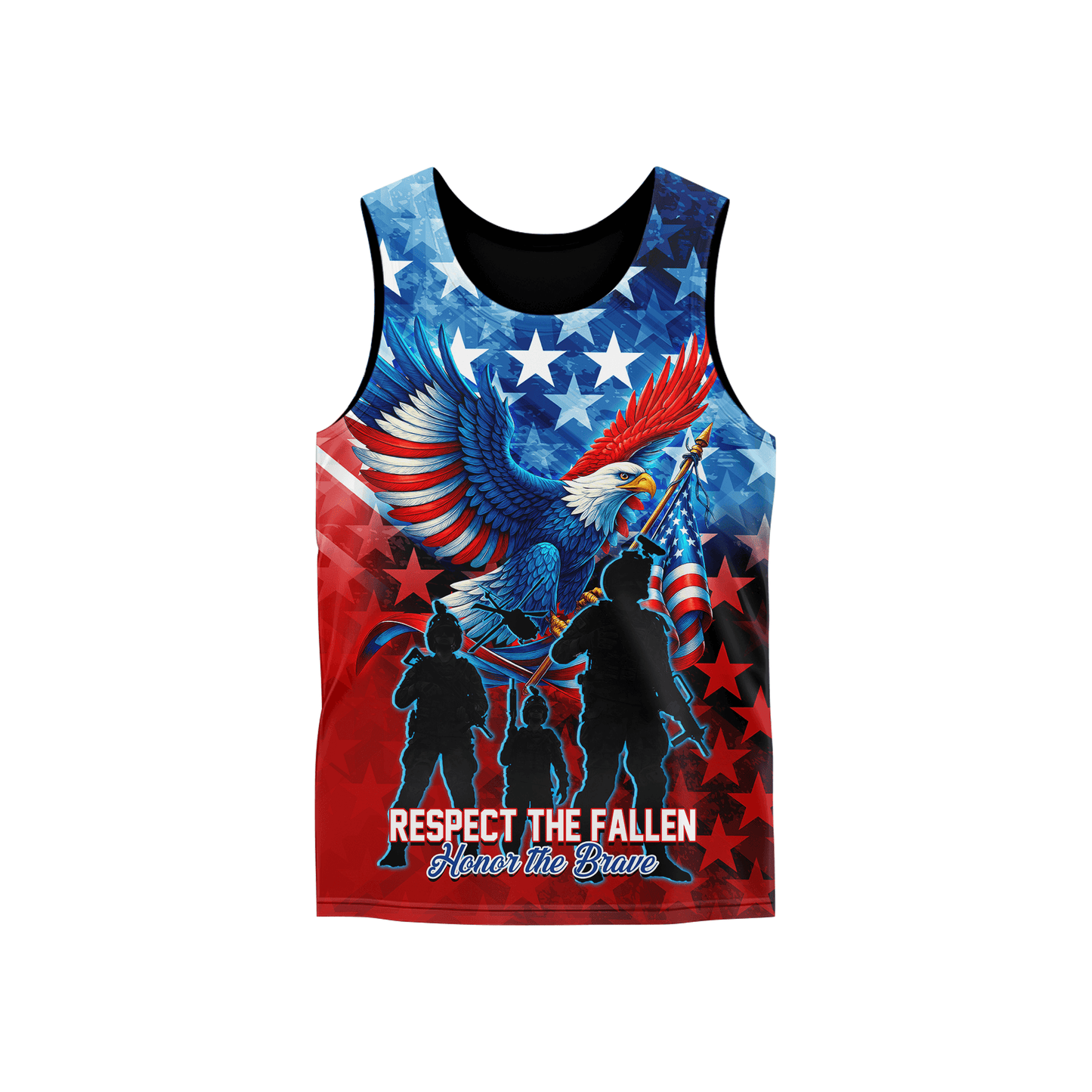 U.S. Veteran Hoodie – Respect The Fallen Patriotic Eagle Sweatshirt