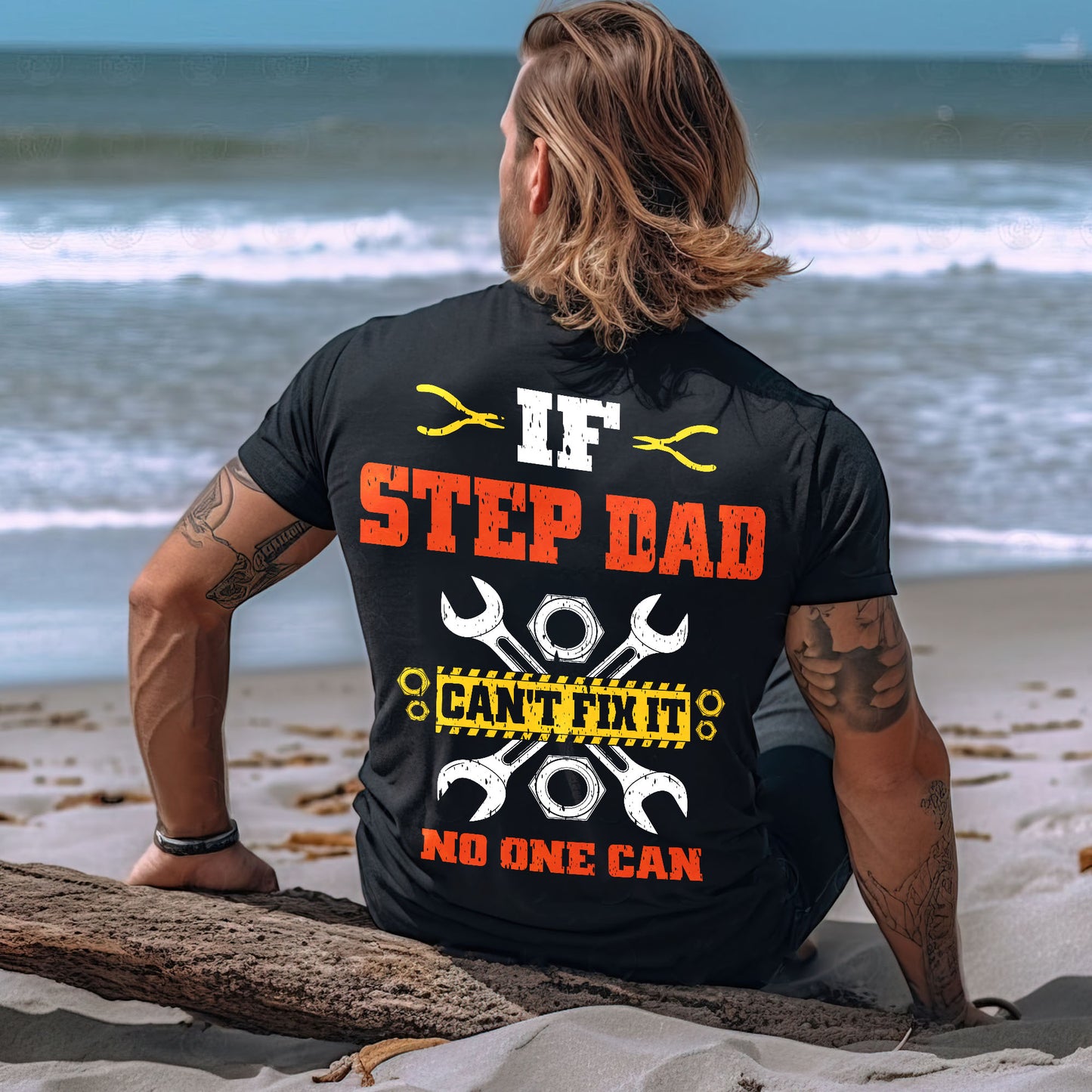 Father's Day - If Dad Can't Fix It No One Can 2D Tshirt, easychoo.com