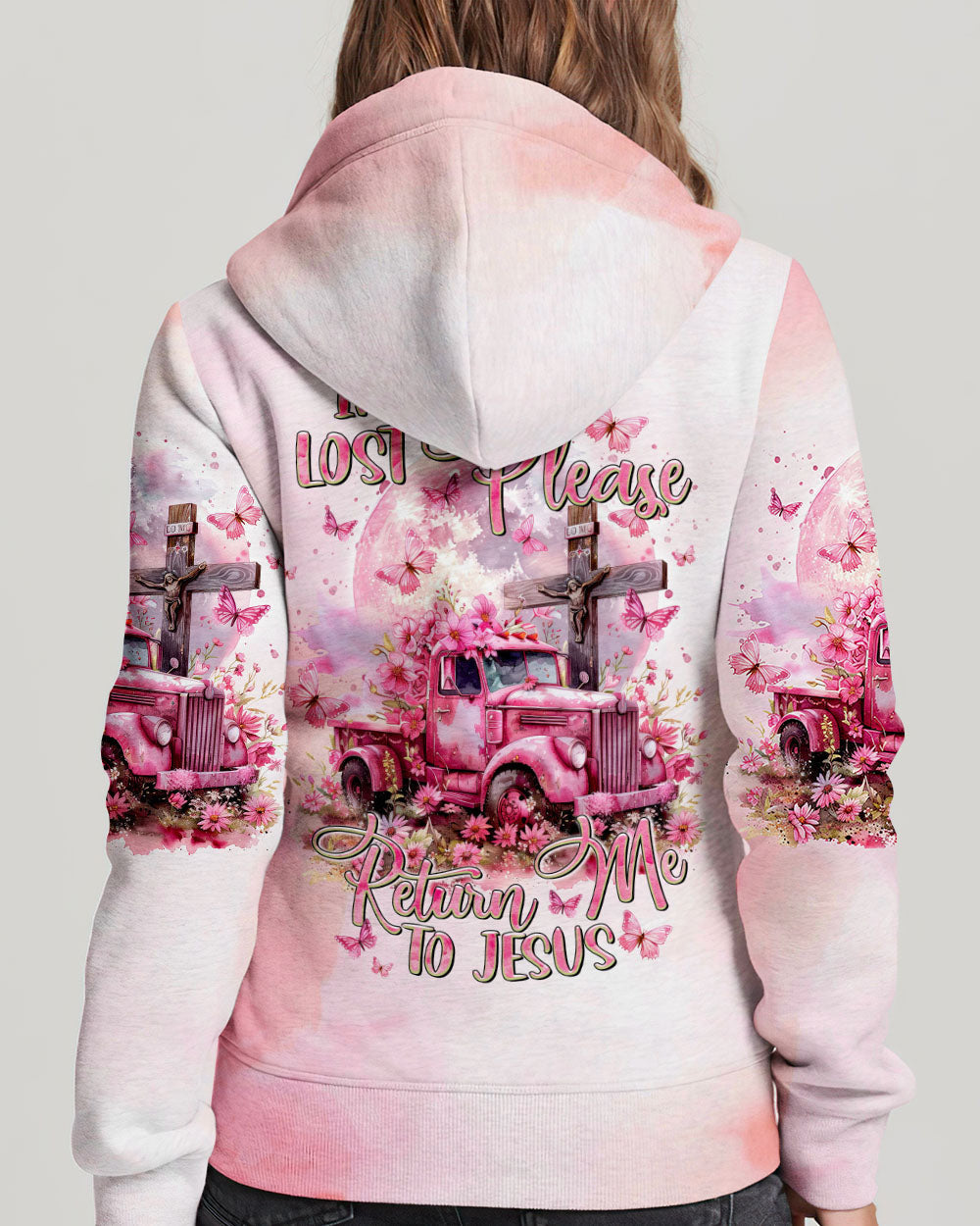 If I'm Lost Please Return Me To Jesus Truck Women's All Over Print Shirt - Tltr1503244, easychoo.com