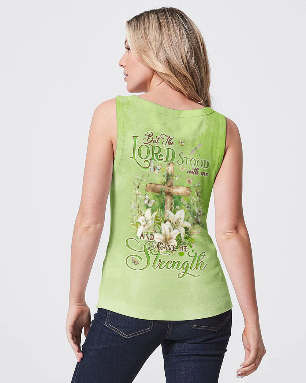 Lord Stood With Me Women's All Over Print Shirt - Tyqy2303242, easychoo.com