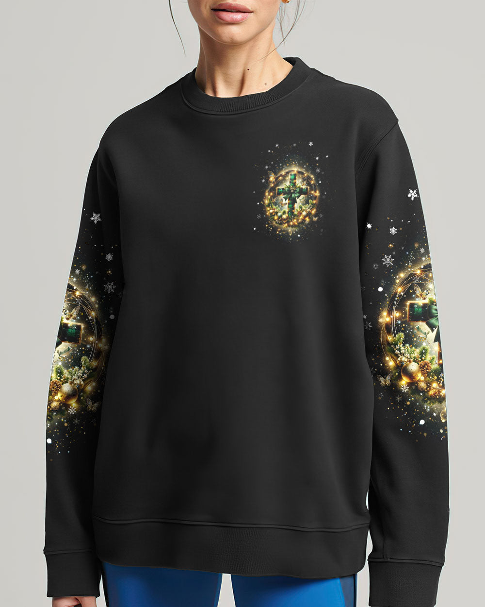 With God All Things Are Possible Christmas Women's All Over Print Shirt - Tlnt0111232, easychoo.com