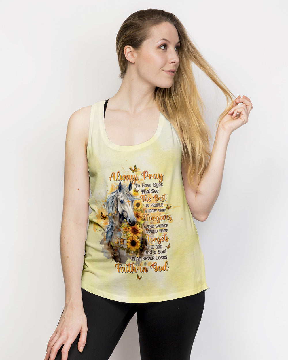 Always Pray To Have Eyes Horses Women's All Over Print Shirt - Tltw1001245, easychoo.com