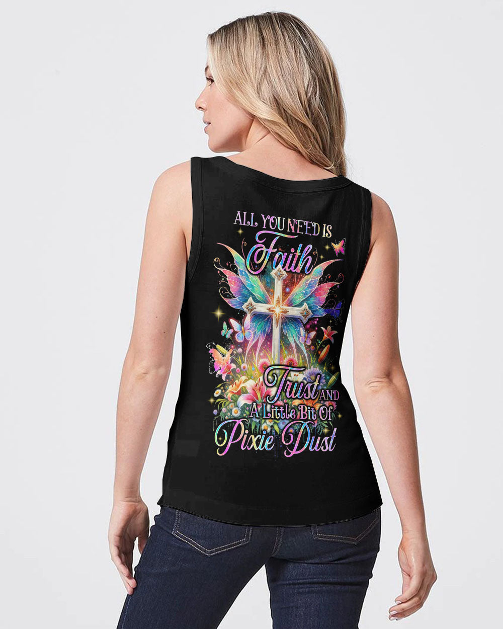 All You Need Is Faith Women's All Over Print Shirt - Tyqy2710231, easychoo.com