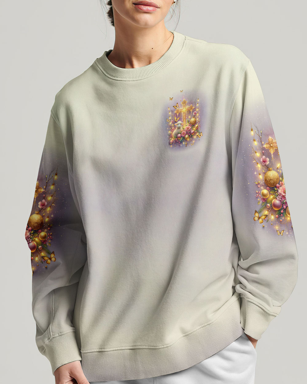 Jesus The Reason Lamb Christmas Women's All Over Print Shirt - Tlnt3010234, easychoo.com