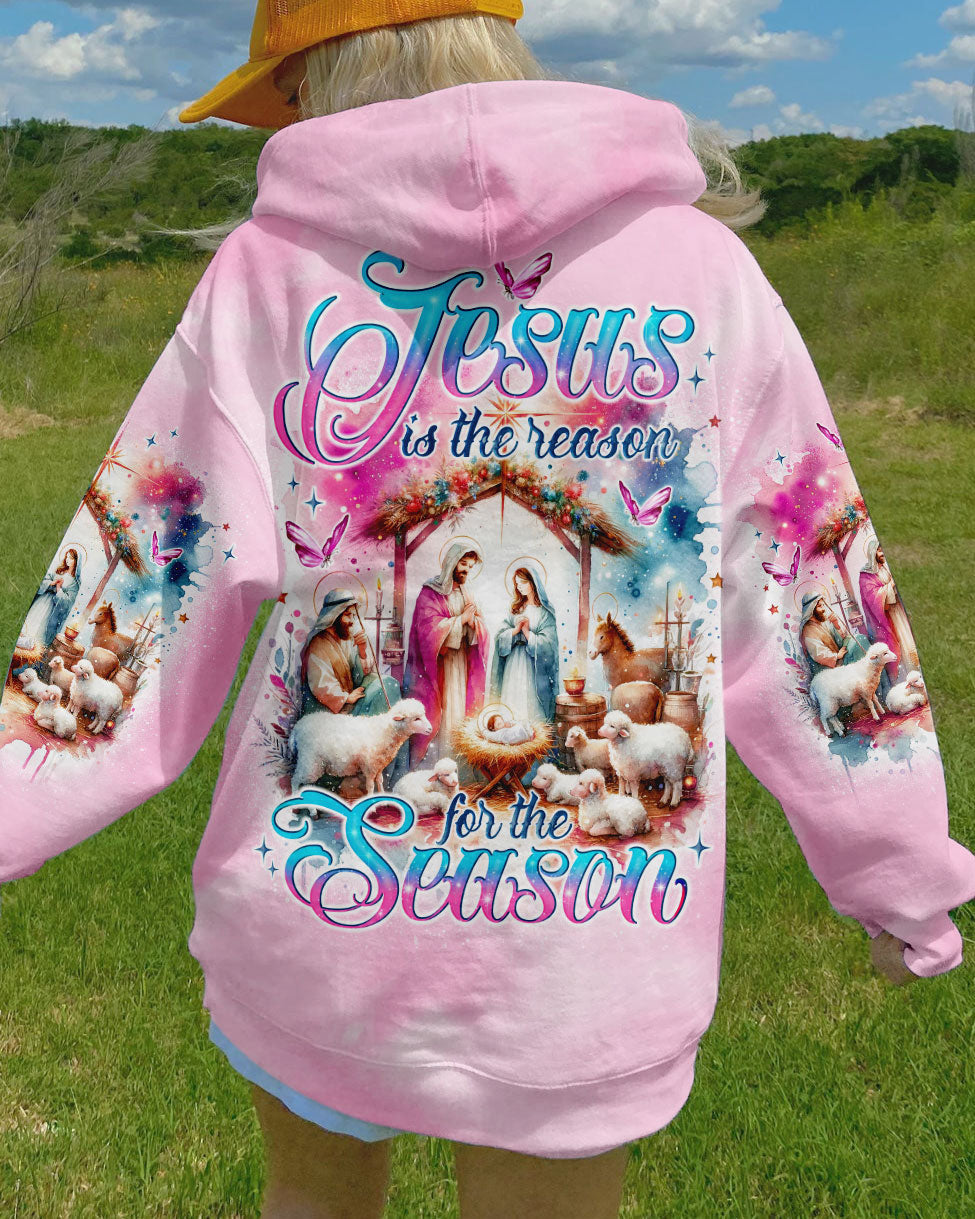 Jesus The Reason Christmas Women's All Over Print Shirt - Tlno0611234, easychoo.com