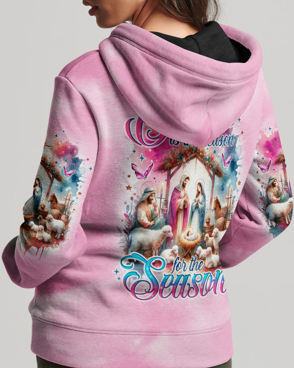 Jesus The Reason Christmas Women's All Over Print Shirt - Tlno0611234, easychoo.com
