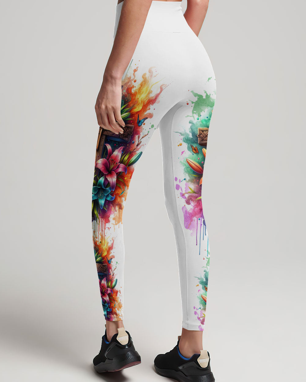 I Believe In God Lilies Women's All Over Print Shirt - Tlnz1711233, easychoo.com