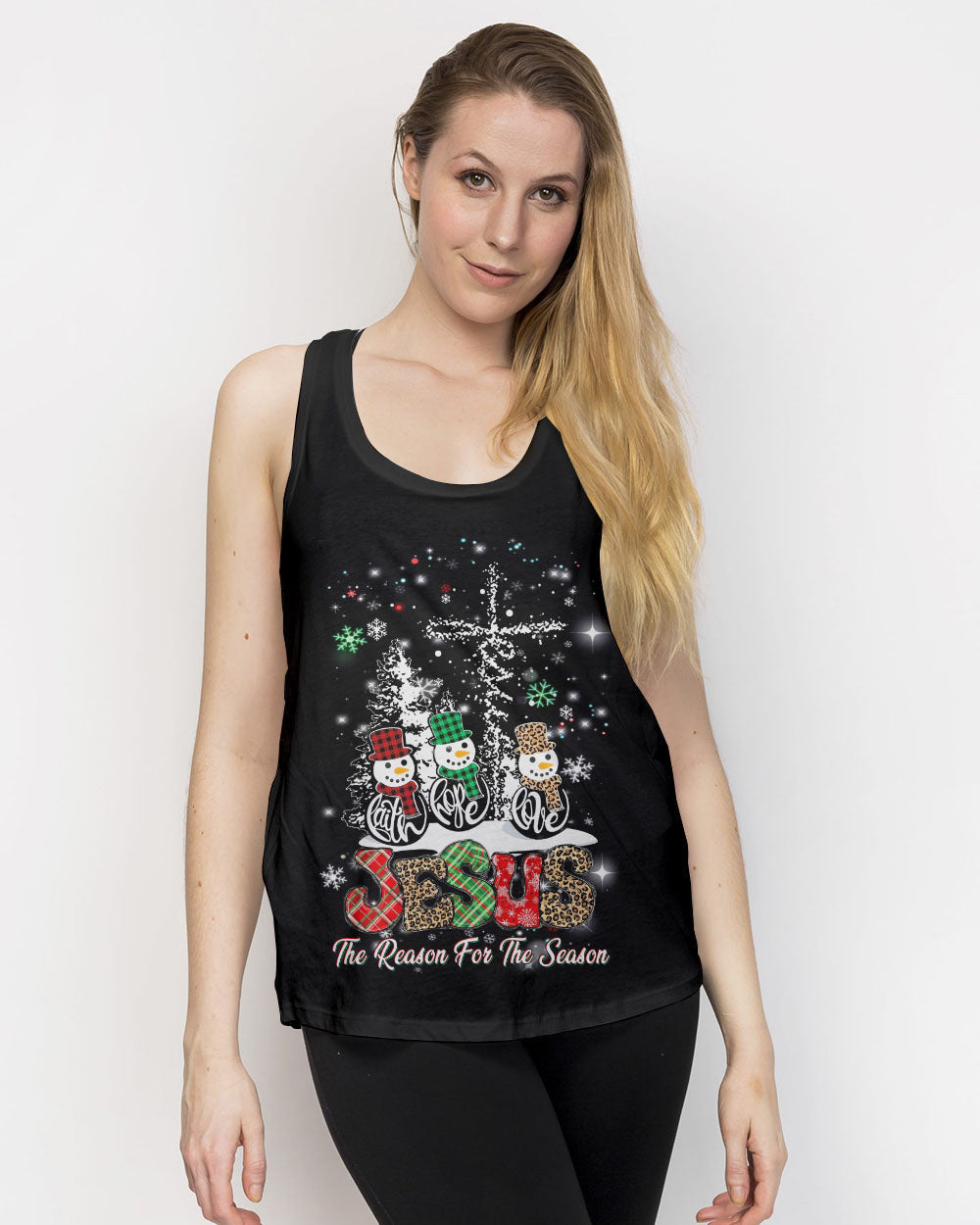 Jesus Is The Reason For The Season Christmas Women's All Over Print Shirt - Yhdu111234, easychoo.com
