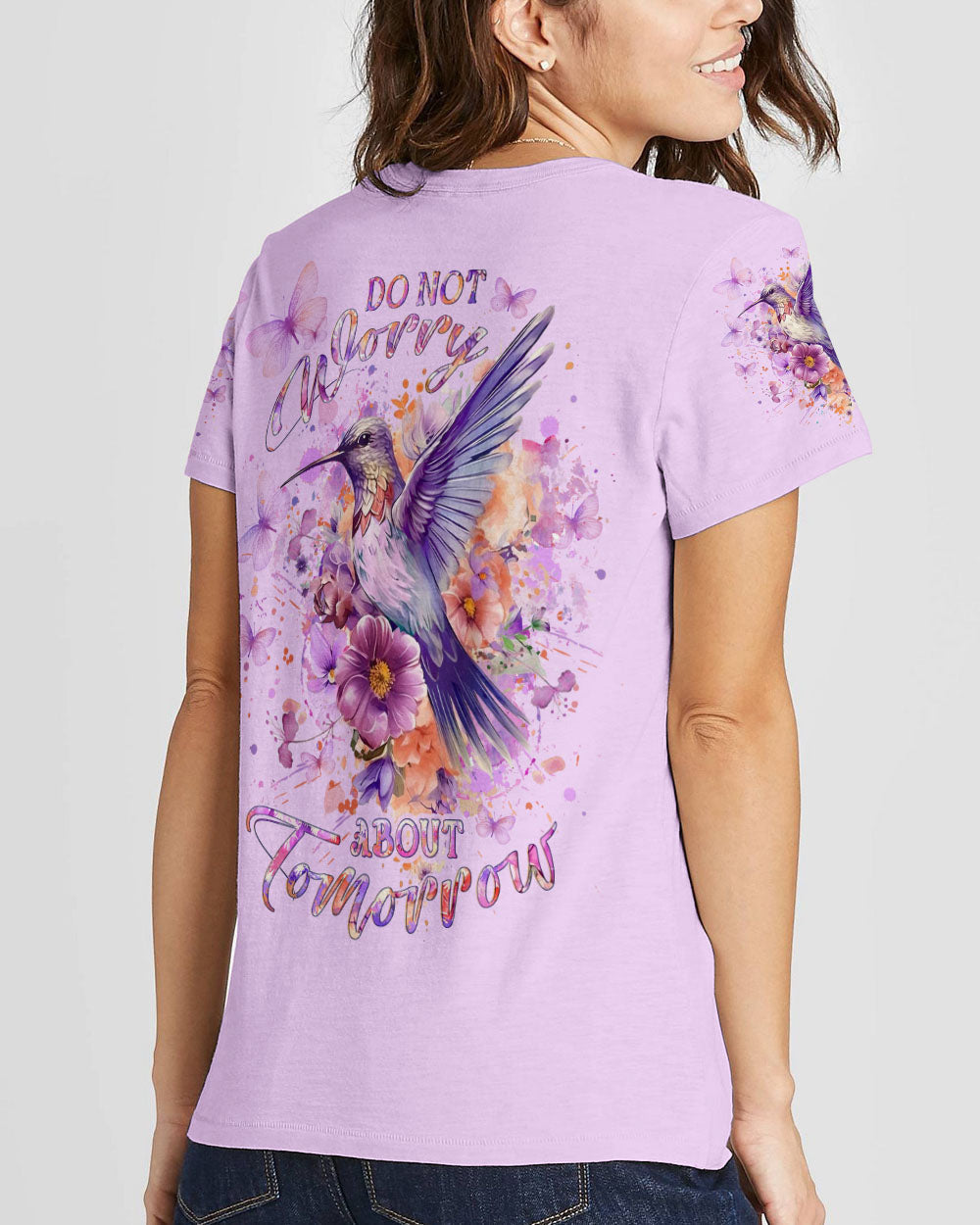 Do Not Worry About Tomorrow Women's All Over Print Shirt - Yhlt2812233, easychoo.com