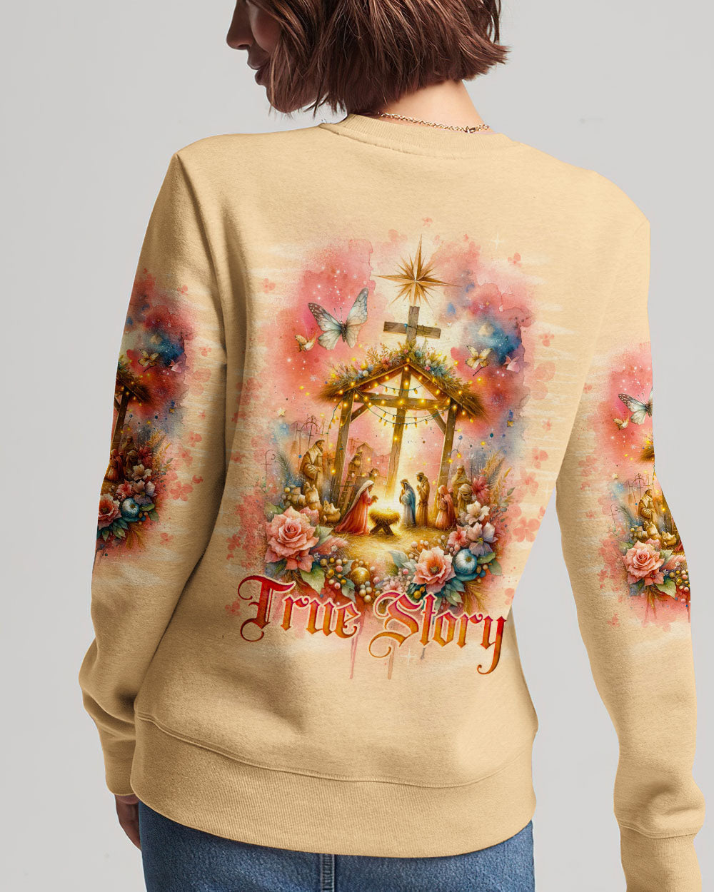 True Story Christmas Women's All Over Print Shirt - Tlno0911234, easychoo.com