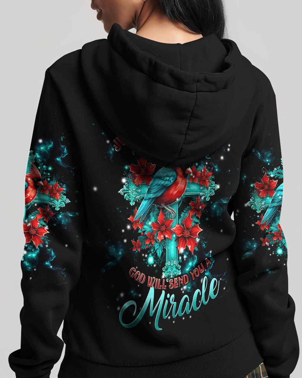 Never Lose Hope Cardinal Christmas Women's All Over Print Shirt - Tltw2710234, easychoo.com