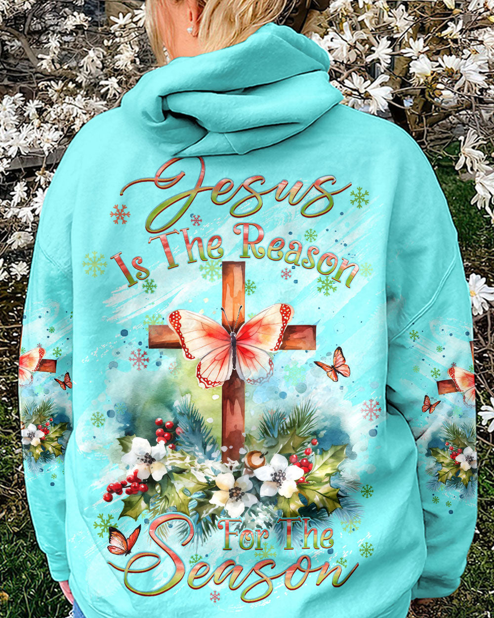 Jesus Is The Reason For The Season Christmas Women's All Over Print Shirt - Yhdu3010232, easychoo.com