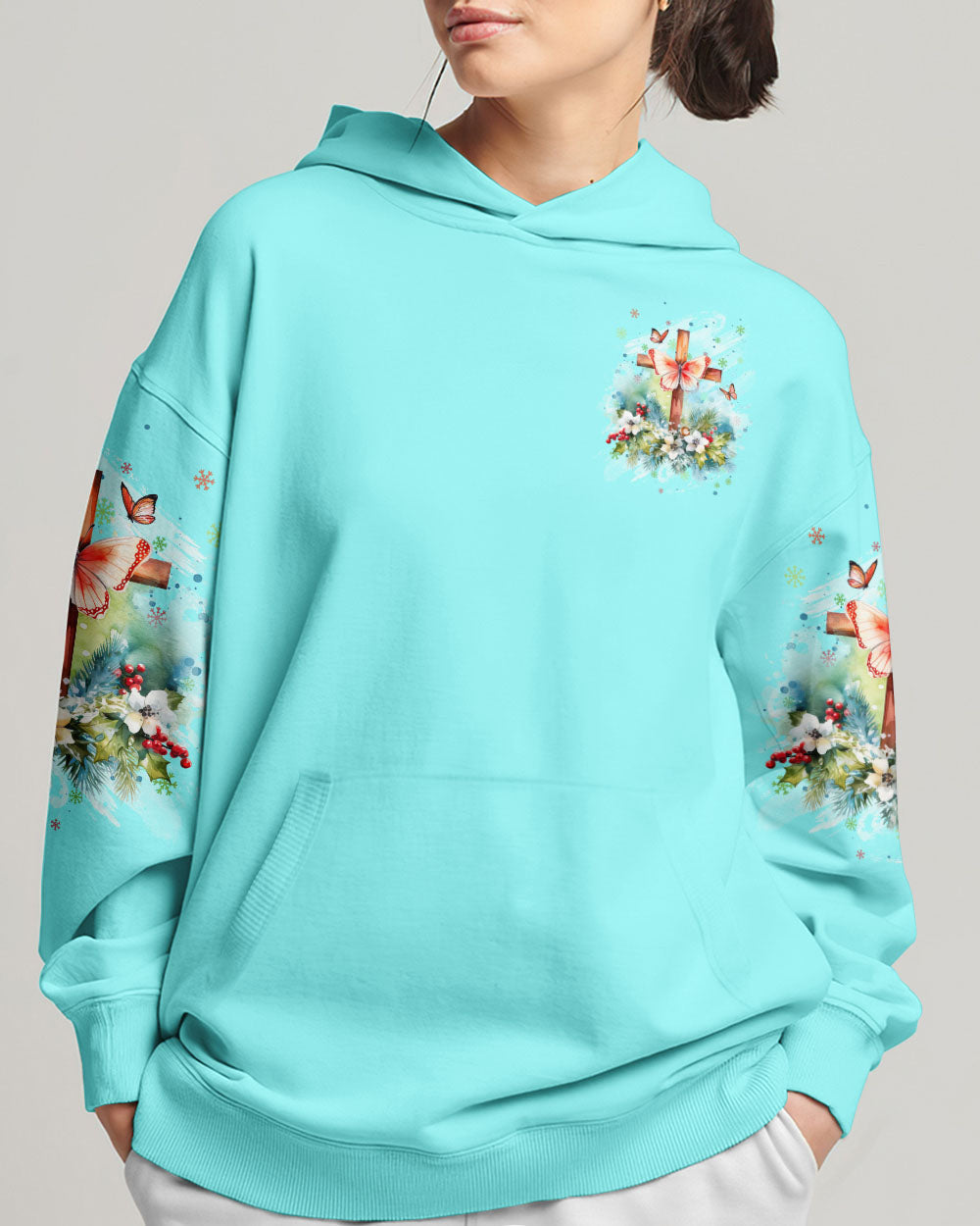 Jesus Is The Reason For The Season Christmas Women's All Over Print Shirt - Yhdu3010232, easychoo.com