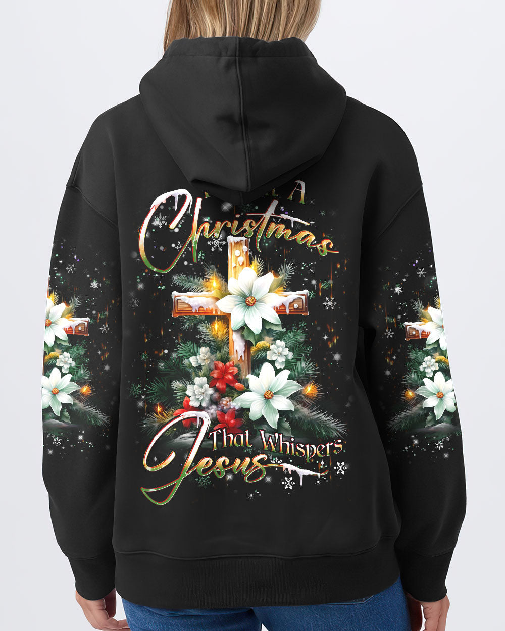 I Want A Christmas That Whispers Jesus Women's All Over Print Shirt - Yhdu2710232, easychoo.com