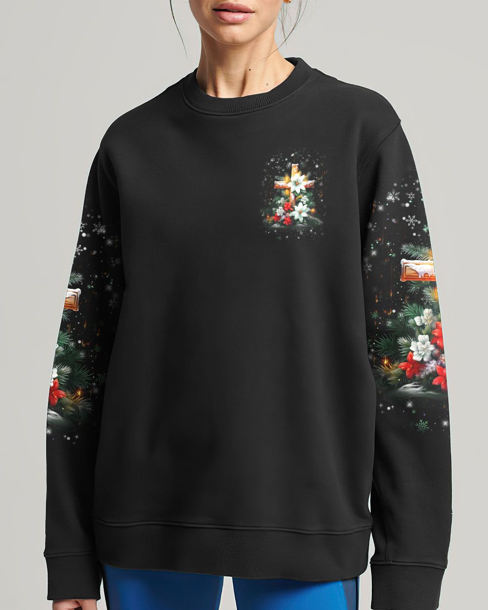 I Want A Christmas That Whispers Jesus Women's All Over Print Shirt - Yhdu2710232, easychoo.com