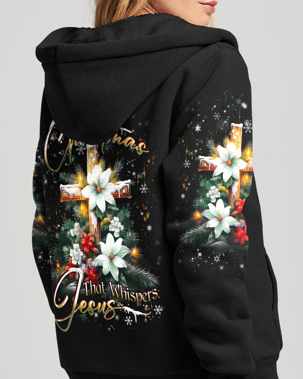 I Want A Christmas That Whispers Jesus Women's All Over Print Shirt - Yhdu2710232, easychoo.com
