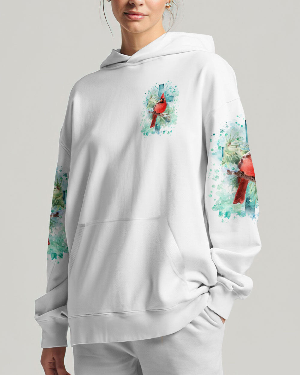 When Cardinals Appear Angels Are Near Christmas Women's All Over Print Shirt - Yhln2612233, easychoo.com