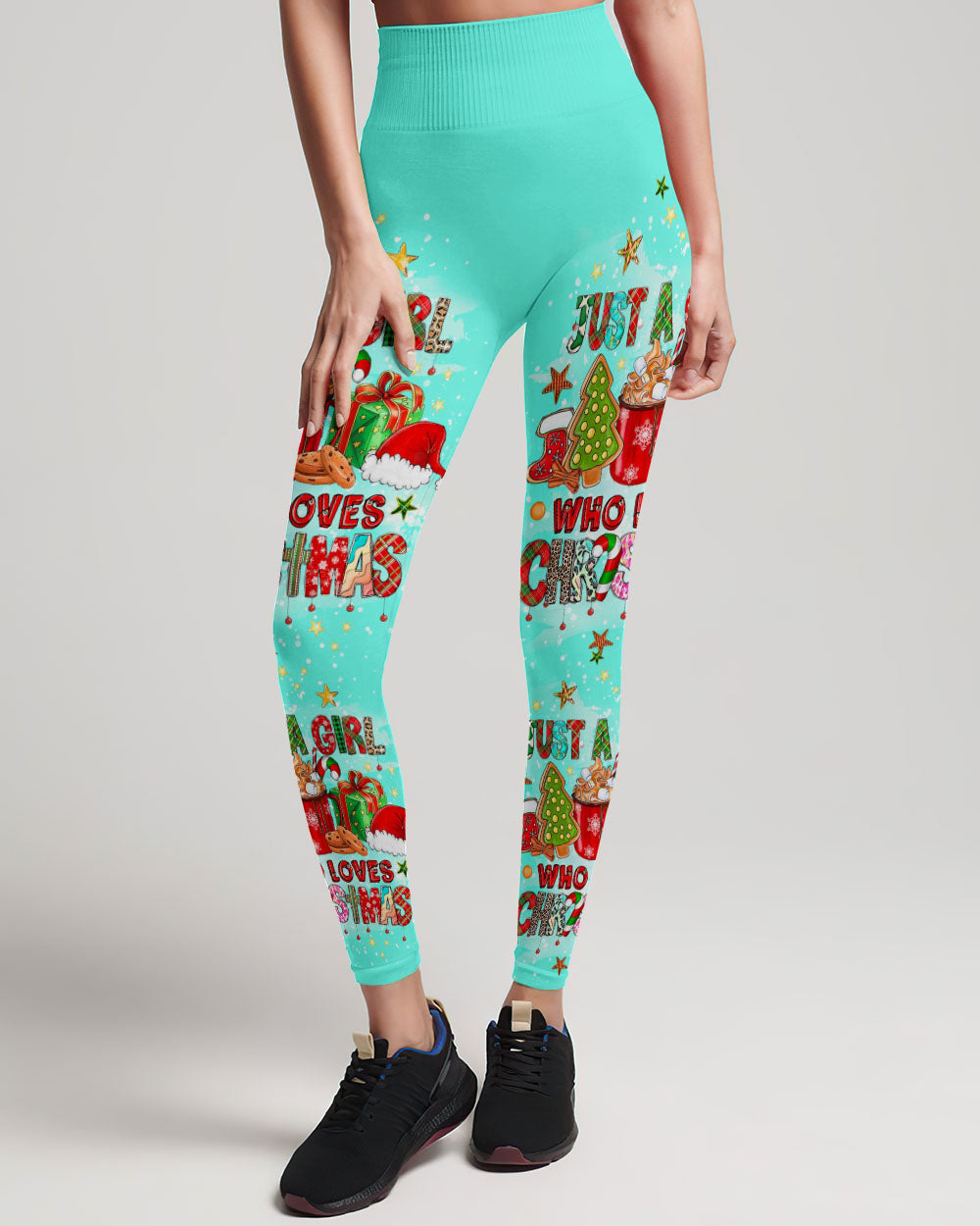 Just A Girl Who Loves Christmas Women's All Over Print Shirt - Yhlt911231, easychoo.com