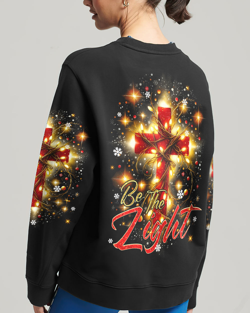 Be The Light Christmas All Over Print Shirt - Tyqy2110234, easychoo.com