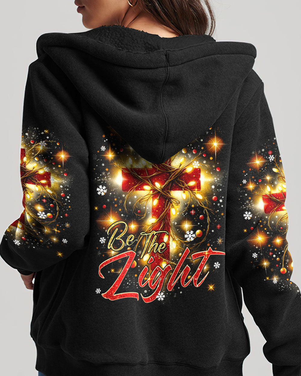 Be The Light Christmas All Over Print Shirt - Tyqy2110234, easychoo.com