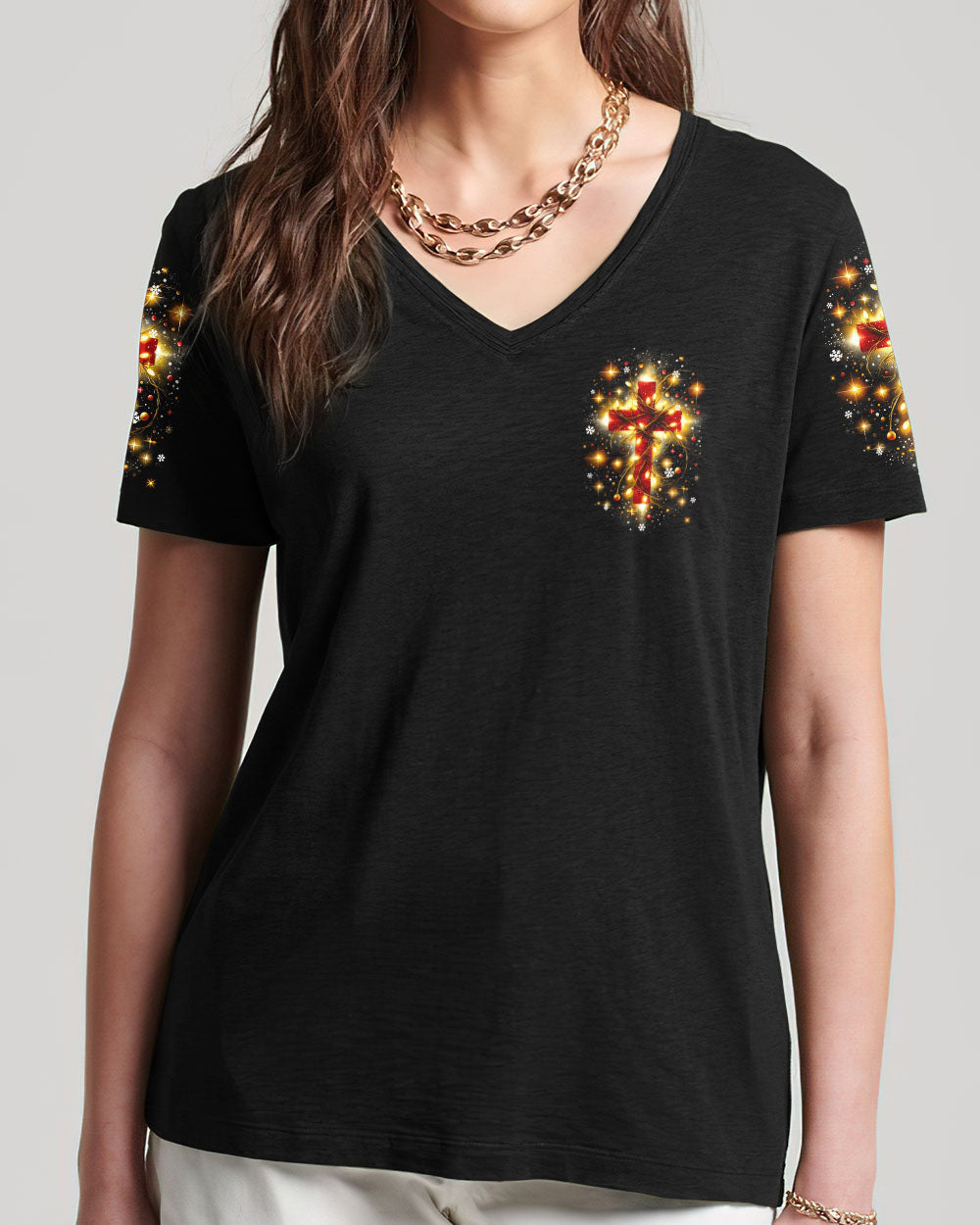 Be The Light Christmas All Over Print Shirt - Tyqy2110234, easychoo.com