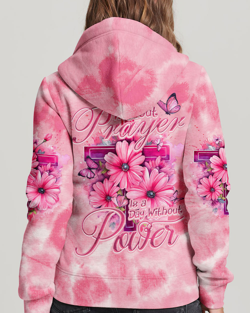 A Day Without Prayer Is A Day Without Power Women's All Over Print Shirt - Tytd2207231, easychoo.com