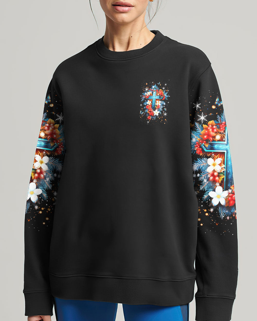 Jesus Is The Reason For The Season Christmas Women's All Over Print Shirt - Yhdu2310232, easychoo.com