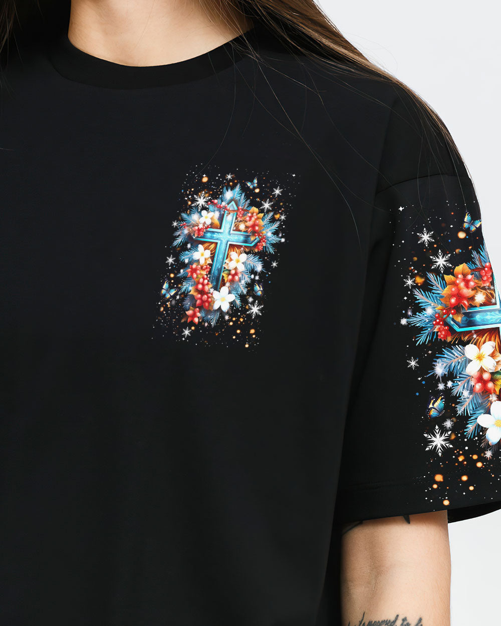Jesus Is The Reason For The Season Christmas Women's All Over Print Shirt - Yhdu2310232, easychoo.com