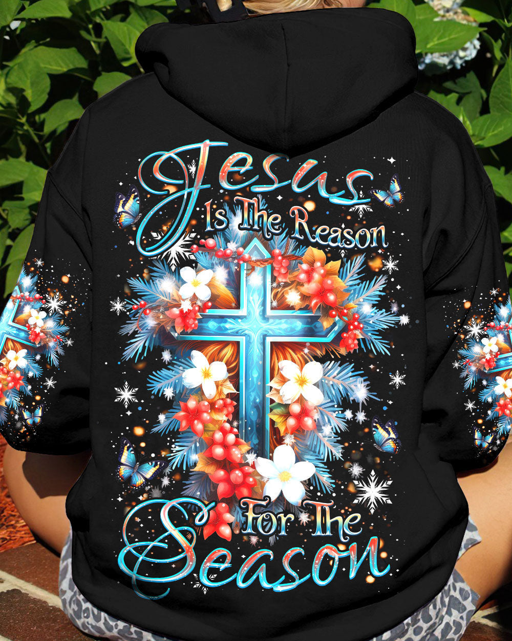 Jesus Is The Reason For The Season Christmas Women's All Over Print Shirt - Yhdu2310232, easychoo.com