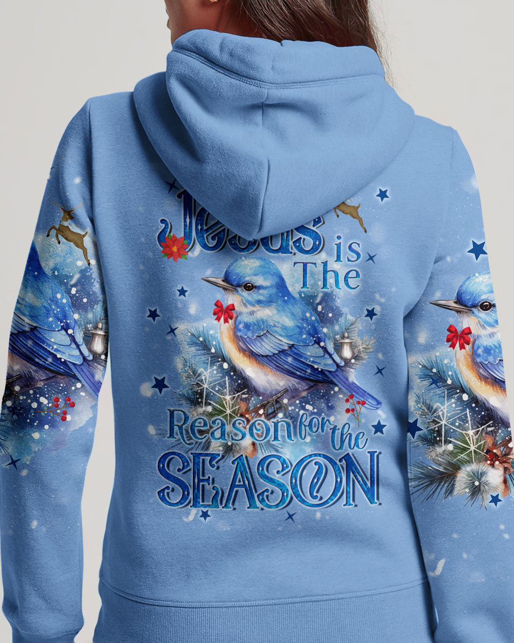 Jesus Is The Reason For The Christmas Women's All Over Print Shirt - Tyqy1509232, easychoo.com