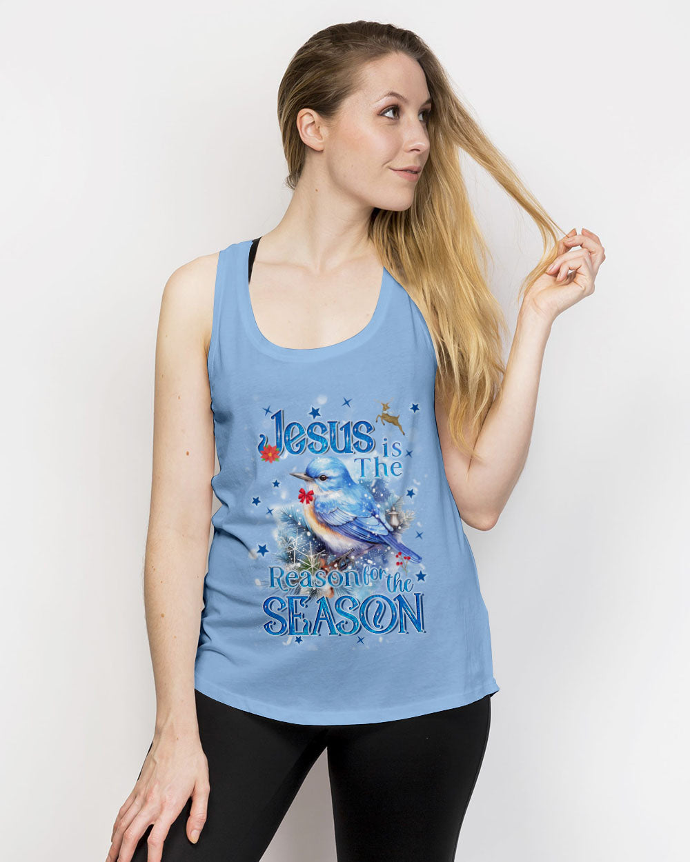 Jesus Is The Reason For The Christmas Women's All Over Print Shirt - Tyqy1509232, easychoo.com