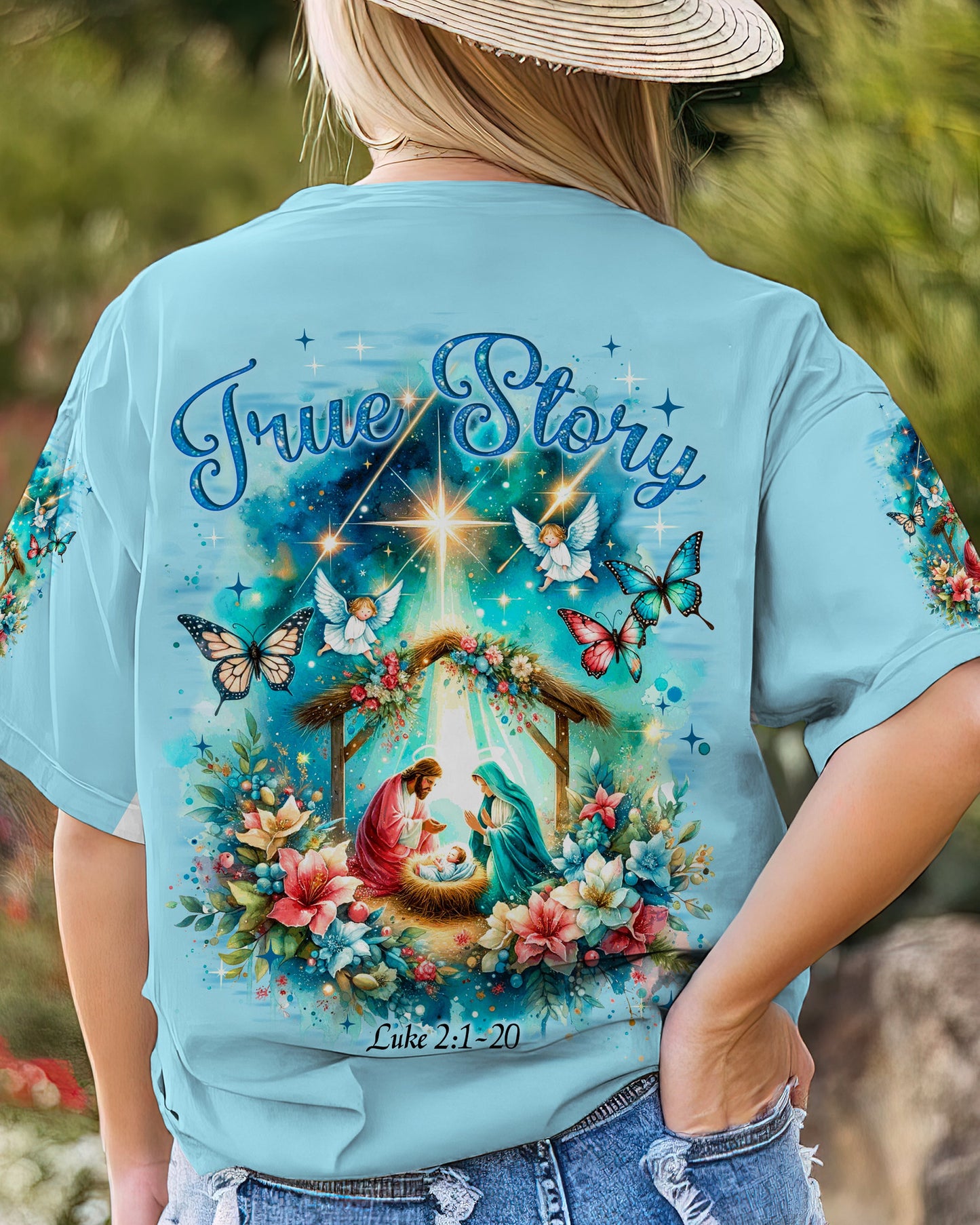True Story Christmas Women's All Over Print Shirt - Tyqy2510234, easychoo.com