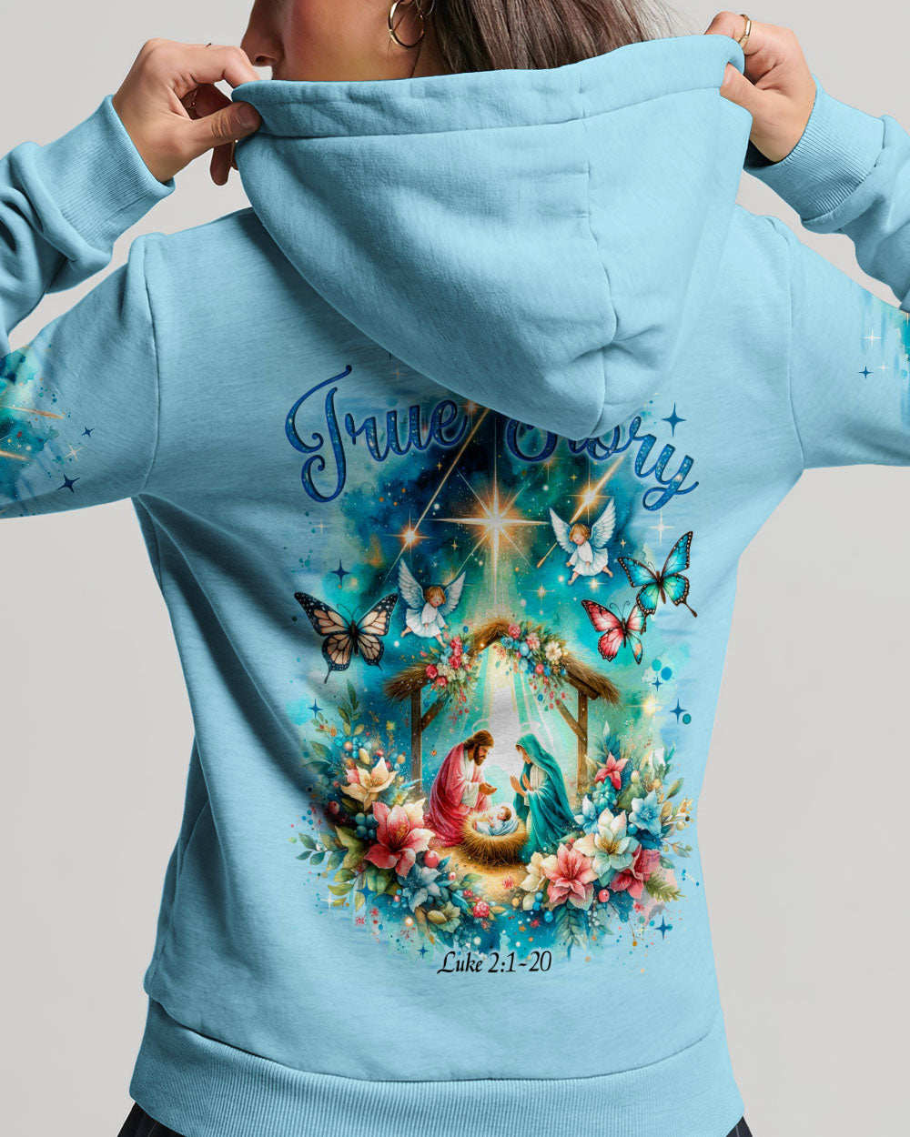 True Story Christmas Women's All Over Print Shirt - Tyqy2510234, easychoo.com