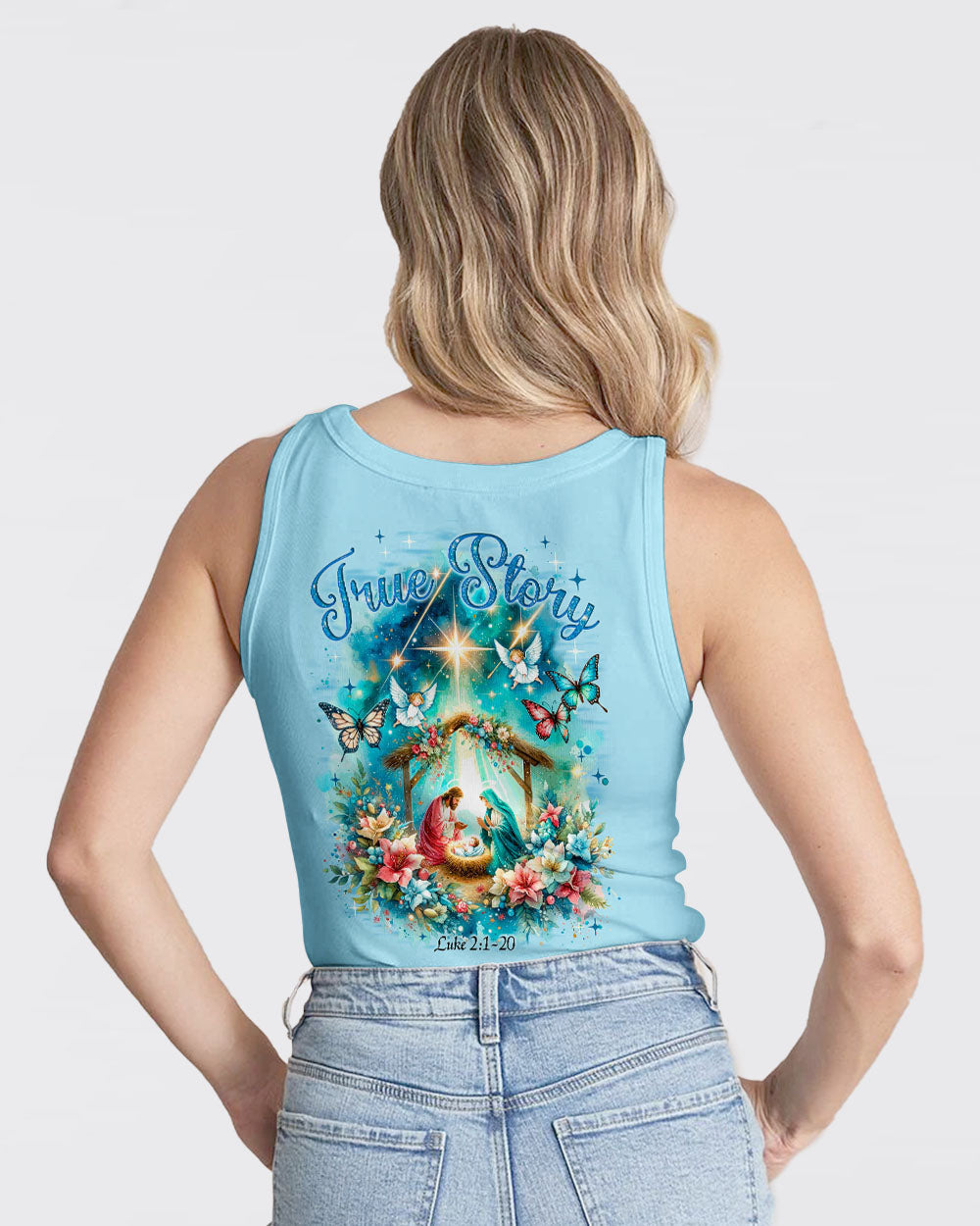 True Story Christmas Women's All Over Print Shirt - Tyqy2510234, easychoo.com