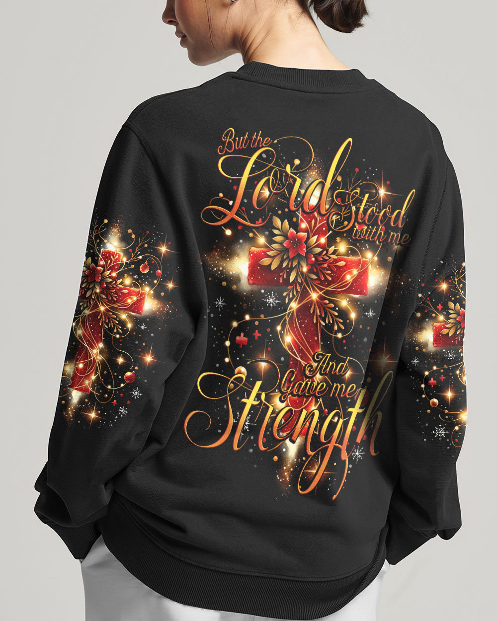 Lord Stood With Me Christmas Women's All Over Print Shirt - Tytd2110231, easychoo.com