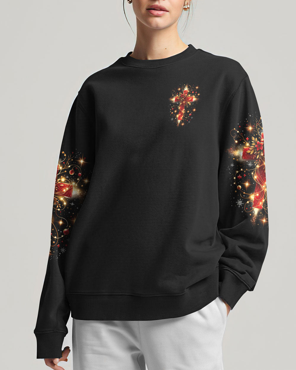 Lord Stood With Me Christmas Women's All Over Print Shirt - Tytd2110231, easychoo.com