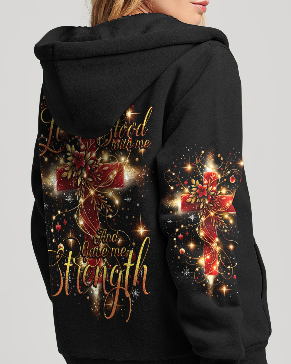 Lord Stood With Me Christmas Women's All Over Print Shirt - Tytd2110231, easychoo.com