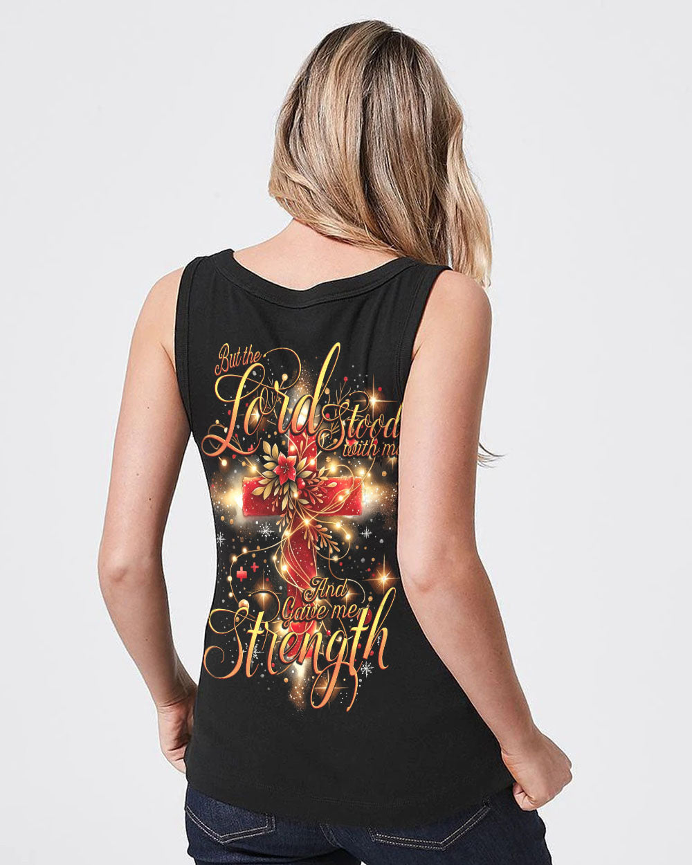 Lord Stood With Me Christmas Women's All Over Print Shirt - Tytd2110231, easychoo.com