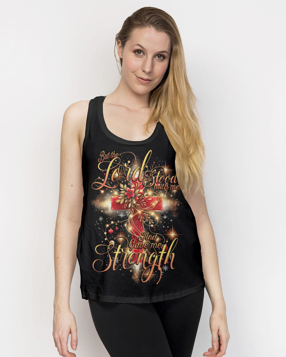 Lord Stood With Me Christmas Women's All Over Print Shirt - Tytd2110231, easychoo.com
