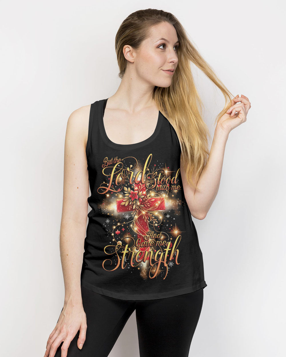 Lord Stood With Me Christmas Women's All Over Print Shirt - Tytd2110231, easychoo.com