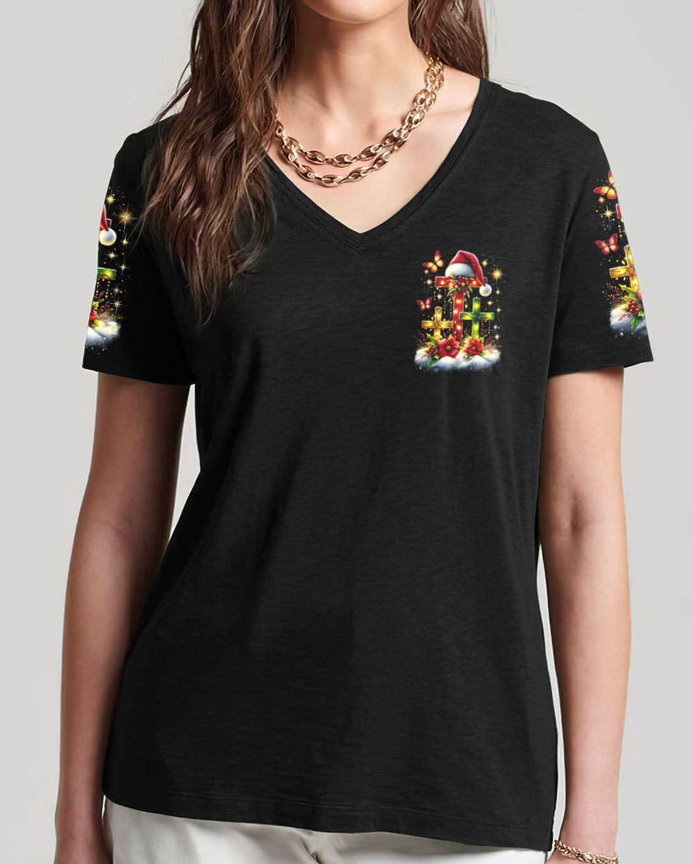 It's All About Jesus Christmas Women's All Over Print Shirt - Tytm2310232, easychoo.com