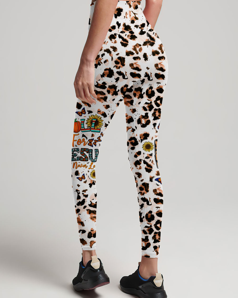 Fall For Jesus Autumn Leopard Women's All Over Print Shirt - Tltw0308234, easychoo.com