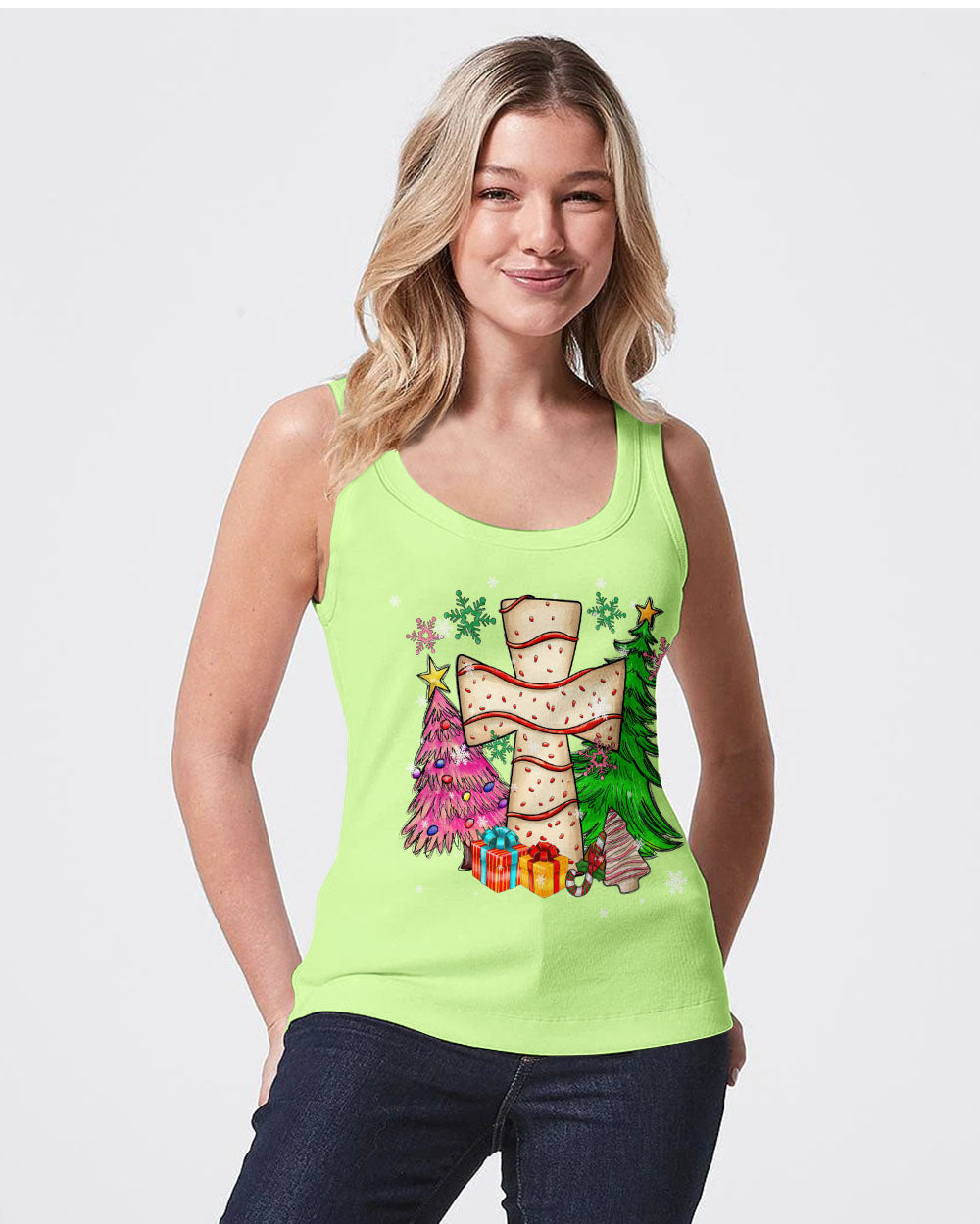 Jesus The Reason Christmas Women's All Over Print Shirt - Tltr2410236, easychoo.com